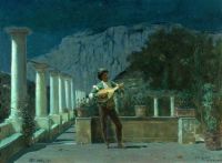 Coleman Charles Caryl Capri 1911 canvas print