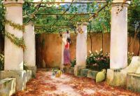 Coleman Charles Caryl The Villa Castello Capri 1895 1 canvas print