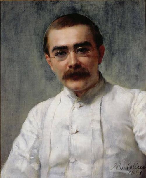 Collier John Portrait Of Rudyard Kipling 1891 canvas print