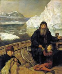 Collier John The Last Voyage Of Henry Hudson 1881 canvas print