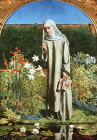 Collins Charles Allston Convent Thoughts 1851 Leinwanddruck