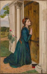 Collins Charles Allston The Devout Childhood Of Saint Elizabeth Of Hungary 1851 52 canvas print