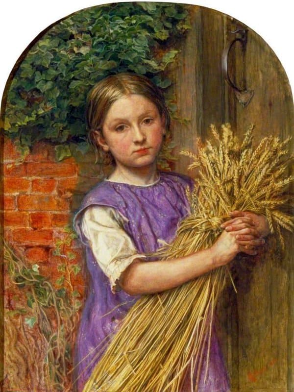Collins Charles Allston The Good Harvest Of 1854 1854 canvas print