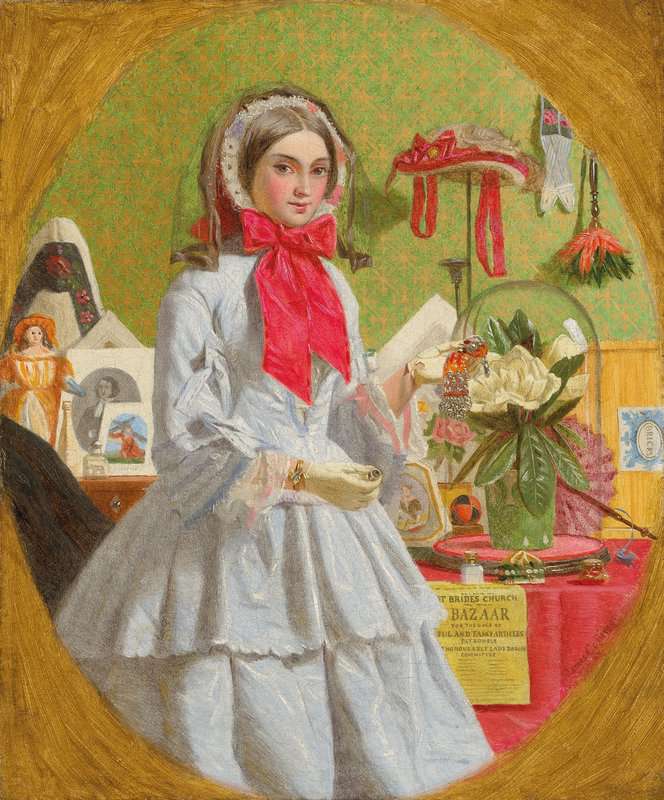 Collinson James Study For For Sale Ca. 1857 canvas print