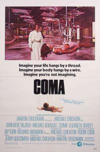 Coma Movie Poster canvas print
