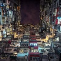 Compact City Fok Cheong-gebouw in Hong Kong