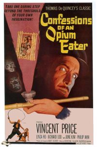 Confesiones de un consumidor de opio 1962 póster de película