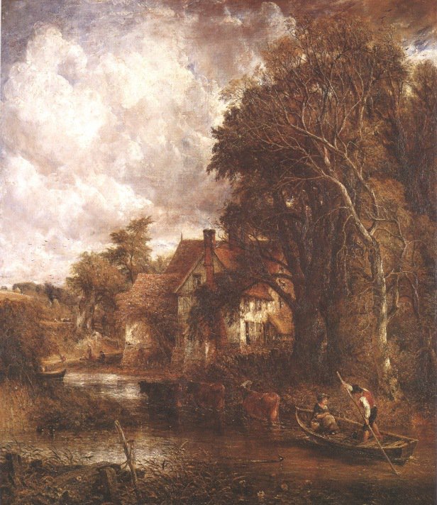 Constable John The Valley Farm canvas print