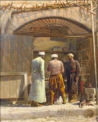 Cookesley Margaret Murray Moroccan Street Scene 1894 canvas print