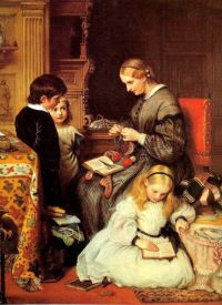 Cope Charles West A Life Well Spent 1862 canvas print