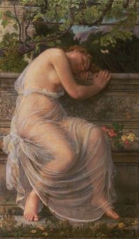 Corbet Edith The Sleeping Girl 1853