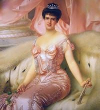 Corcos Vittorio Matteo Königin von Portugal Amelia von Orleans und Braganca 1905