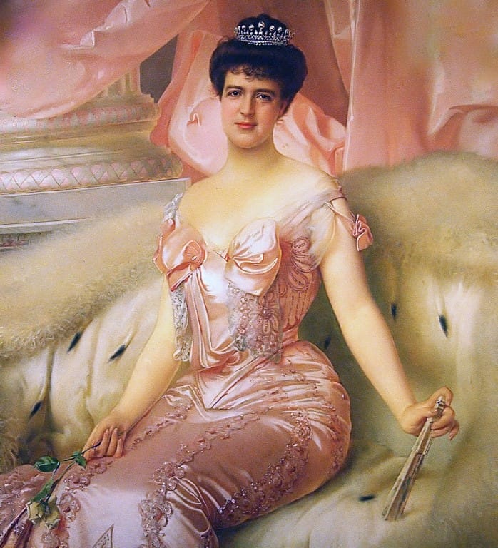 Corcos Vittorio Matteo Queen Of Portugal Amelia Of Orleans And Braganca 1905 canvas print