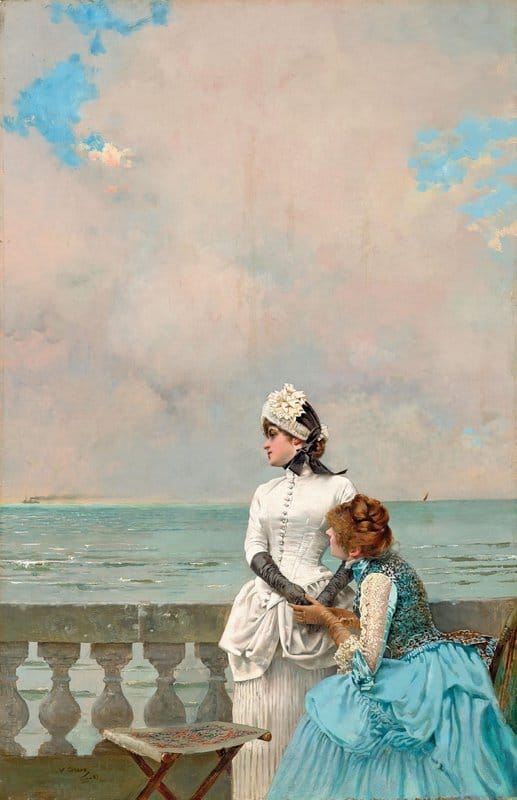 Corcos Vittorio Matteo Tell Me Everything canvas print