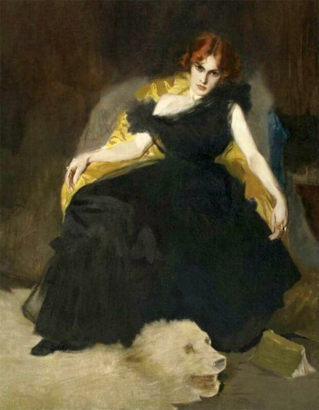 Corcos Vittorio Matteo The Morphine Addict canvas print