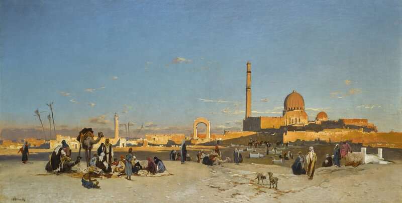 Corrodi Hermann David Salomon An Extensive View Of Cairo canvas print