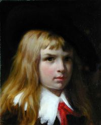 Cot Pierre Auguste Little Lord Fauntleroy canvas print