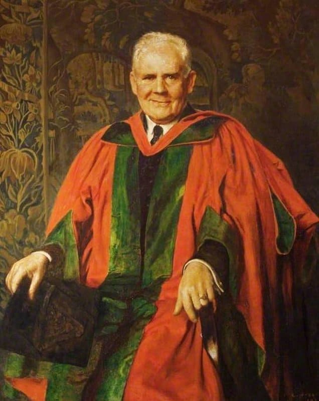 Cowper Frank Cadogan George Redington Dsc Head Of The Biology Department Royal Agricultural College 1950 canvas print