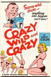 Crazy Wild And Crazy 영화 포스터 캔버스 프린트