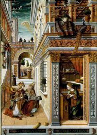 Crivelli Carlo The Annunciation canvas print