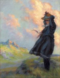 Curran Charles Courtney The Blue Hills Ca. 1907 08