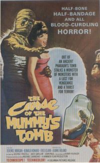 Poster del film La maledizione della tomba della mummia