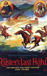 Poster del film Custers Last Fight 1912 1a3