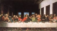 Leinwanddruck Da Vinci Das letzte Abendmahl