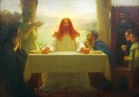 Dagnan Bouveret Pascal Adolphe Jean Christ And The Disciples At Emmaus 1896 97 canvas print