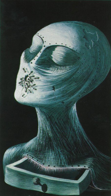 Tableaux sur toile, reproducción de Dali Ant Face