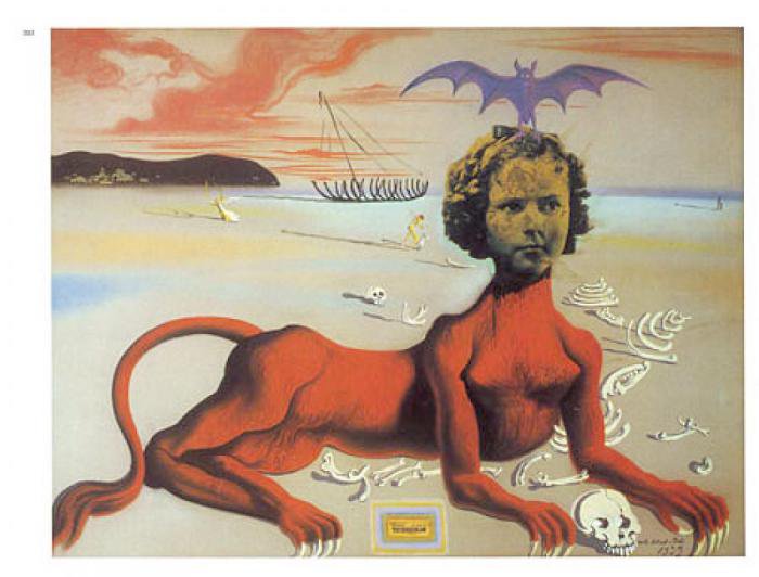 Tableaux sur toile, reproducción de Dali Shirley Temple El monstruo sagrado más joven del cine de su tiempo