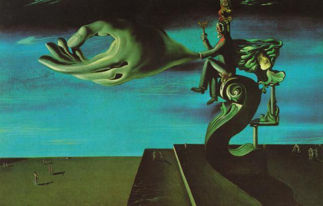 Tableaux sur toile, reproducción de Dalí La mano
