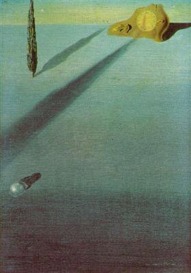 Tableaux sur toile, reproducción de Dalí El sentido de la velocidad