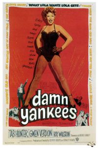 Dannati Yankees 1958 poster del film