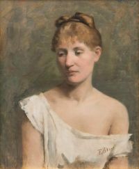 Danielson Gambogi Elin A Portrait Of A Woman 1880 canvas print