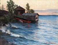 Danielson Gambogi Elin Summer Evening In The Archipelago canvas print