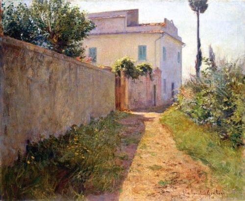 Danielson Gambogi Elin Villa Benvenuti 1915 canvas print