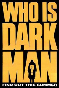 Darkman Teaser Movie Poster canvas print