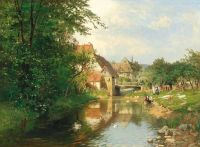 Darnaut Hugo A Village By The River