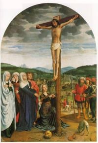 David Gerard La Crucifixion canvas print