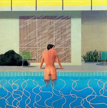 David Hockney Peter Getting Out Of Nick S Pool canvas print