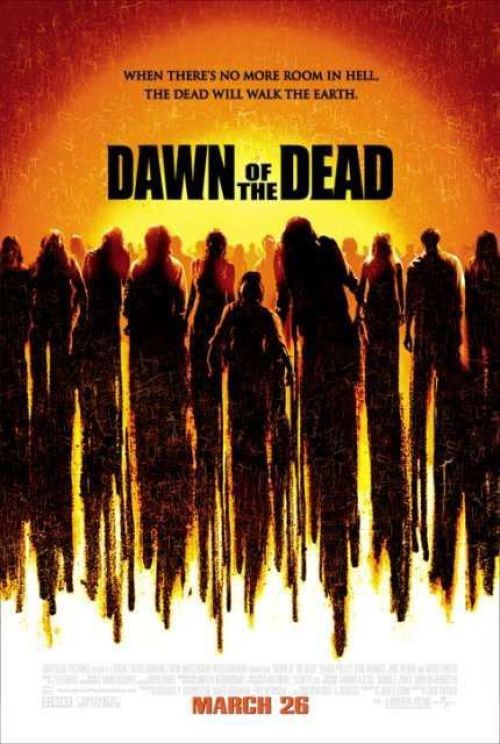 Dawn Of The Dead  Remake Movie Poster canvas print