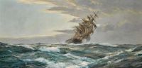 Dawson Montague Clearing Skies The Glory Of The Seas canvas print