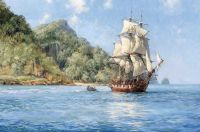 Dawson Montague Treasure Island canvas print