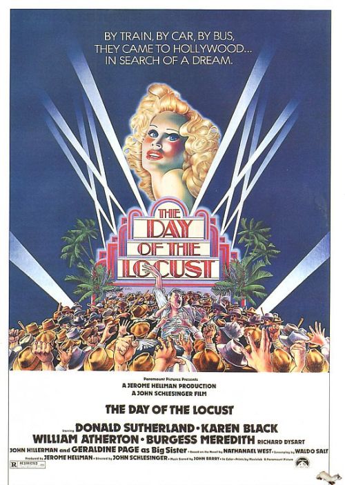 Day Of The Locust 1975 Movie Poster canvas print