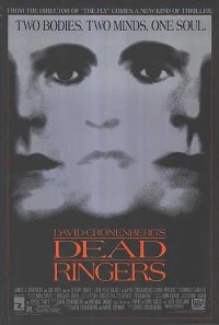 Stampa su tela del poster del film Dead Ringers