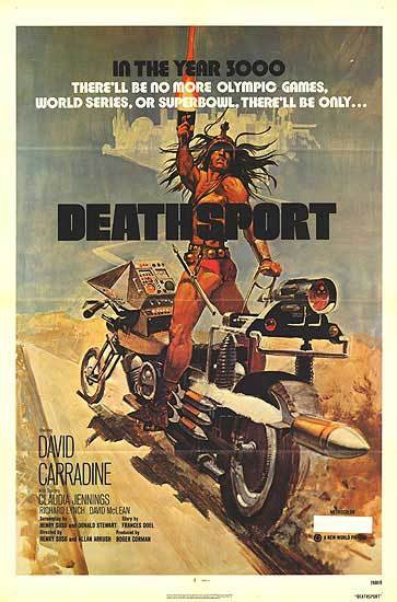 Stampa su tela del poster del film Deathsport