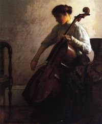Decamp Joseph Rodefer The Cellist 1908 canvas print