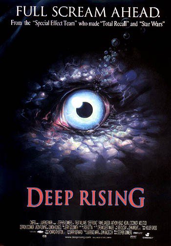Tableaux sur toile, riproduzione del poster del film Deep Rising
