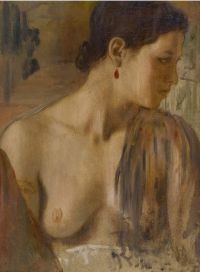 Degas Edgar Büste einer fast nackten jungen Frau 1867